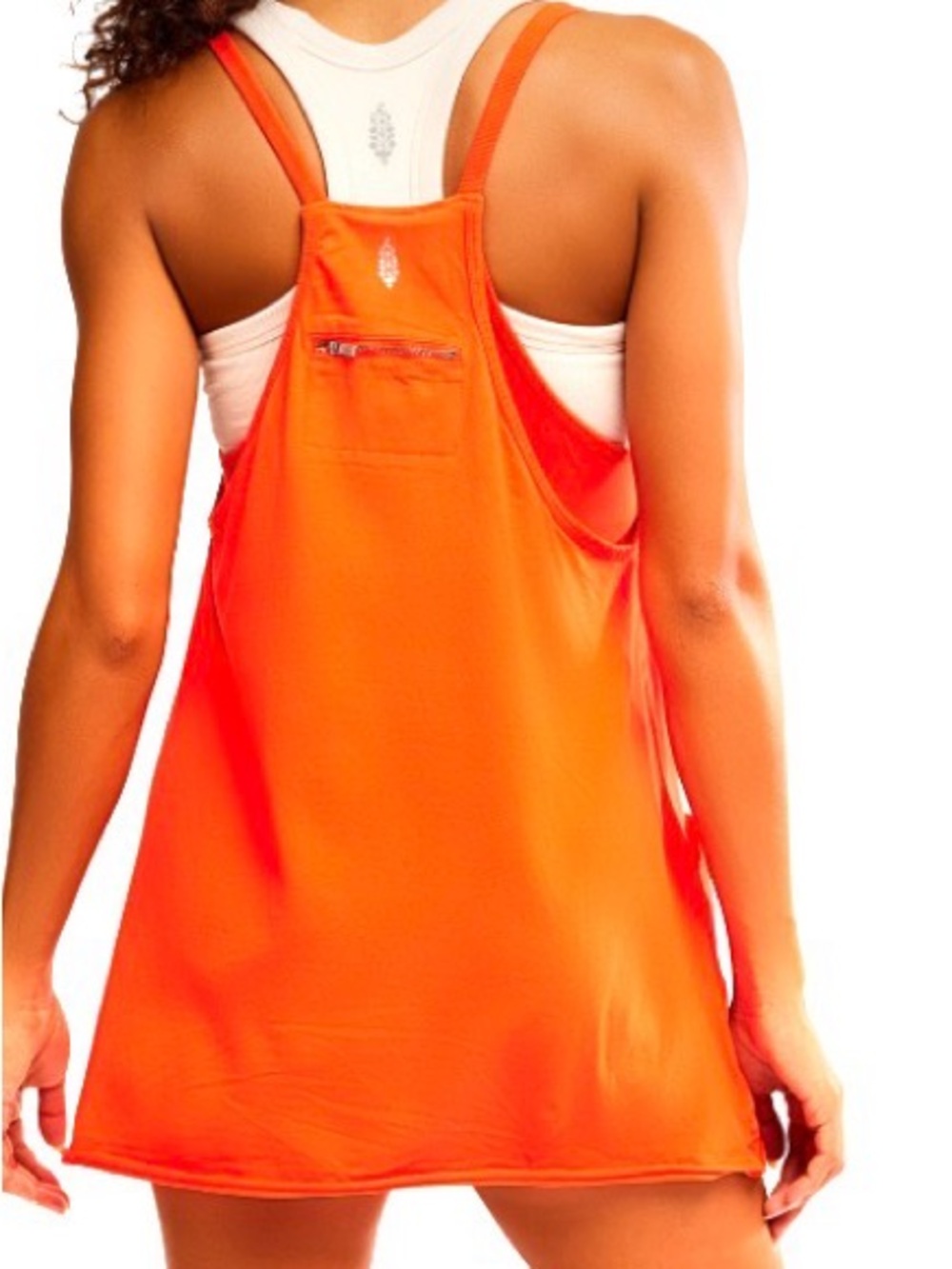 Free People Movement Hot Shot Mini Dress Racerback Romper NWOT Size L